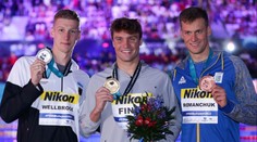Ukrajinský plavec vybojoval na MS bronz. Věnoval ho otci, který válčí na frontě