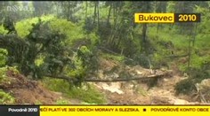 VIDEO: Voda odtéká. Severní Moravu ohrožují sesuvy půdy