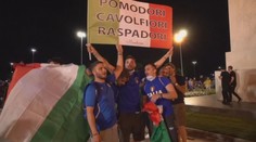 Takhle vypadaly oslavy na stadionu v Římě, Turci slavili i přes prohru