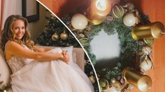 Celebrity se pochlubily adventní výzdobou. Podívejte se, jak zapalují svíčku. GALERIE