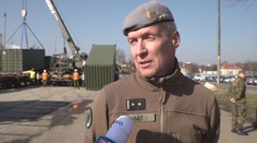 Prapor podpory nasaditelných sil odjíždí na cvičení do Německa