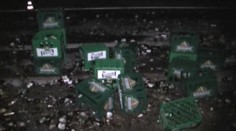 VIDEO: TAKOVÁ ŠKODA! Na silnici se vysypalo PIVO!