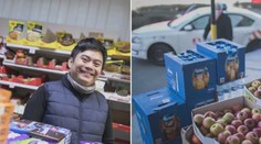 Prodejce z Pardubic věnoval nápoje a ovoce nemocnici. Pomáhal už dříve