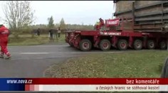 VIDEO: U českých hranic se stěhoval kostel