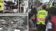Útočník střílel po lidech slavících státní svátek, 8 zraněných. VIDEO