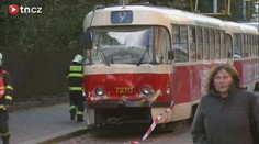 V Praze na Smíchově se srazily tramvaje
