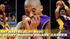 NBA: Bryant dal 61 bodů a přepsal dějiny Madison Square Garden