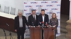Hnutí SPD na brífinku vyjadřuje nesouhlas s nouzovým stavem