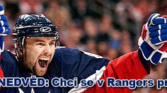 Hokejista Petr Nedvěd se vrací do Rangers