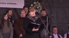 Slováci se loučili s mrtvými z autobusu smrti. Dojetí a pláč