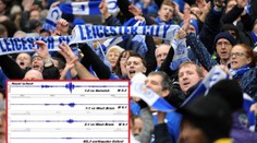 To není vtip! Fanoušci Leicesteru způsobili při zápase zemětřesení!