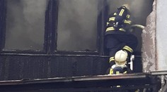 Požár domu byl vidět až z hasičské stanice, škoda je čtyři miliony!