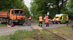 Vlak srazil na Třebíčsku ženu! Na trati byl okamžitě zastaven provoz