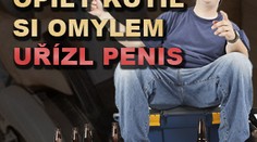 Opilý kutil si omylem uřízl penis