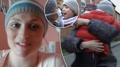 Petra porazila leukémii a vrátila se domů. Dcerka se jí vrhla kolem krku