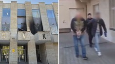 Policie chytla podezřelého z útoku na Ruský dům. Ke žhářství se sám přihlásil