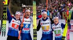 Český biatlon slaví: první medaile od covidu. Nejlepší výsledek za deset let