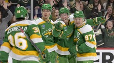 Minnesota hrála vabank. Bez brankáře riskovala ztrátu bodu