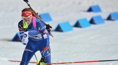 Biatlonová štafeta žen dojela šestá. Ztrátu novicky nedohnala