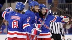 Rangers jsou prvním čtvrtfinalistou play-off. Vancouver předvedl skvělou otočku