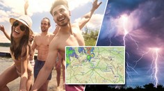 Česko drtily silné bouřky a kroupy! Někde hrozily i povodně
