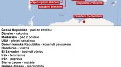 MAPA SMRTI! Kde na světě nás co zabije