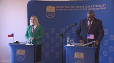 Ministr obrany USA Austin navštívil Prahu. Česko je důležitý spojenec, řekl