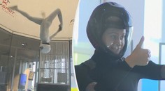 Dechberoucí podívaná: Vzdušný balet v aerodynamickém tunelu