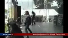 VIDEO: Metalový fanoušek Topolánek a zpívající Mečiar