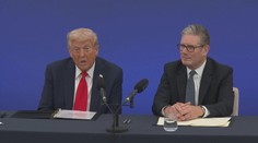 Návštěva Trumpa v Británii končí. Prezident „pozvedl číši na největší přátelství“