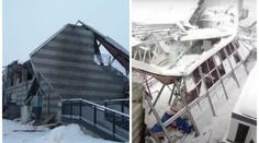 Hokejové neštěstí: Střecha stadionu se zřítila pod náporem sněhu