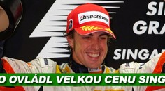 Alonso ovládl Velkou cenu F1 v Singapuru