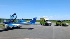 Cestujícímu v letadle se udělalo zle. Sanitka jela přímo na ranvej