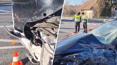 Na Vyškovsku boural zájezdový autobus plný dětí. Řidič nadýchal