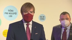 Otevření očkovacího centra v OD Kotva