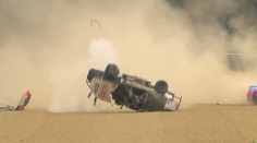Děsivá nehoda v sérii NASCAR. Devět kotrmelců, z auta zbyl vrak