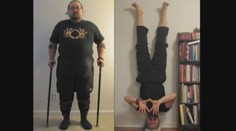 Arthur zhubl neuvěřitelných 60 kilogramů a může znovu chodit