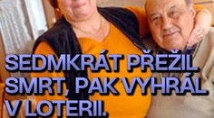 Sedmkrát přežil smrt, pak vyhrál v loterii. Teď všechny peníze rozdal