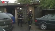 V areálu motolské nemocnice hořelo
