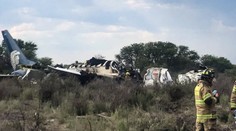 Mexičtí vyšetřovatelé našli černé skříňky zříceného letadla