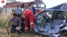 Náklaďák smetl nepozorného řidiče. Zemřel na místě