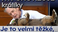 Hypnotizuje králíky. Je to velmi těžké, ale prý to pomáhá