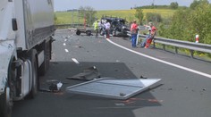 Srážka kamionu a osobáku na Chomutovsku si vyžádala život!