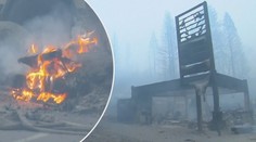 Kalifornii dál pustoší požáry, oheň vypálil i místní stanici plynu