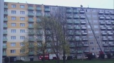 Na sídlišti v Jihlavě vypukl požár! V ohrožení byla i postižená dívka