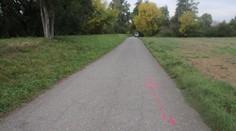 Cyklista narazil do ženy s kočárkem a odjel. Pátrá po něm policie