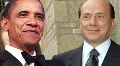 Berlusconiho trapas. Pustil se do "opáleného“ Obamy