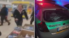 Řev, strkání a nadávky: V Tescu se do sebe ostře pustily rozhádané rodiny