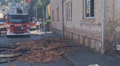 V Bořitově na Blanensku hořel dům. Chytil zřejmě od baterií fotovoltaiky
