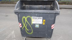 Naháč stepoval v kontejneru